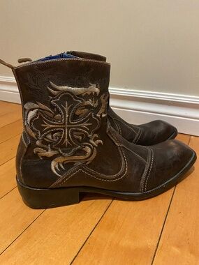 Mark Nason Rock Lives leather boots